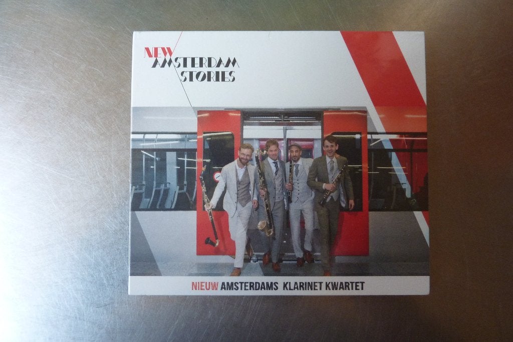 Nieuw Amsterdams Klarinet Kwartet - New Amsterdam Stories, Ophalen of Verzenden, Classicisme, Nieuw in verpakking, Overige typen