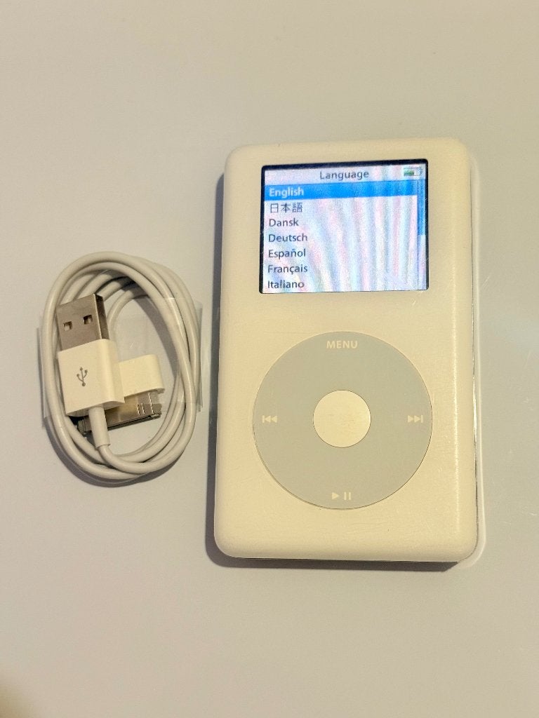 Apple iPod Classic 4e Generatie Photo 20GB, 40 GB en meer, Gebruikt, Ophalen of Verzenden, Overige kleuren