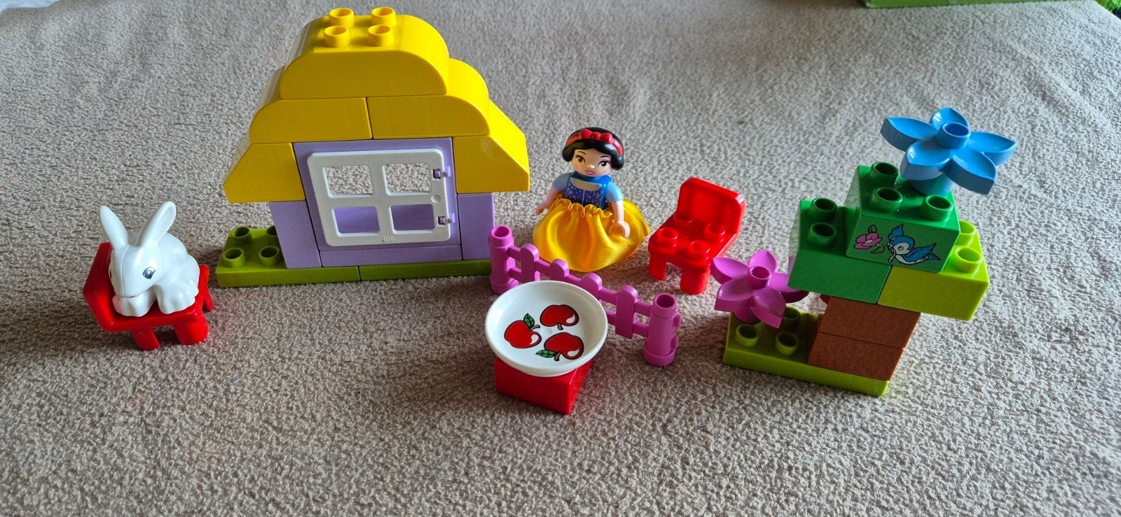 Lego Duplo Sneeuwwitje en het konijn, Ophalen of Verzenden, Gebruikt, Overige merken