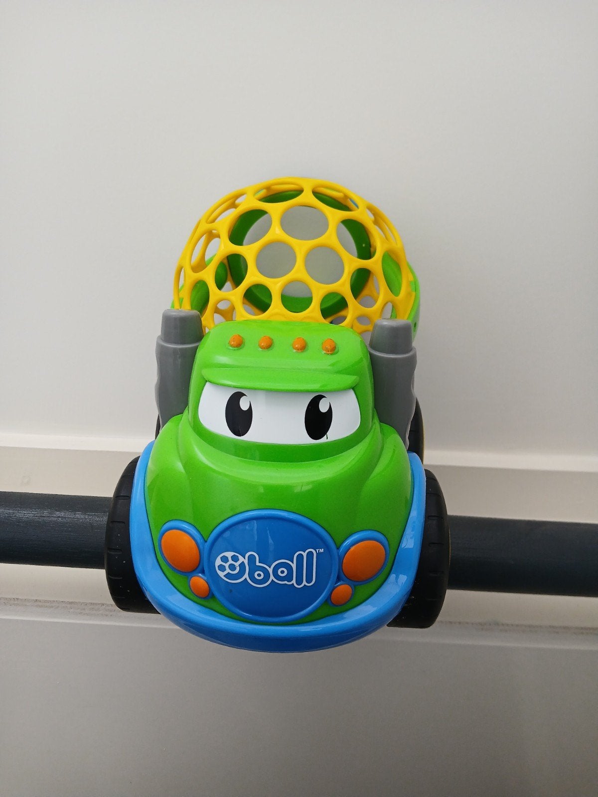 O'ball Shaker Vrachtwagen - Groen/Blauw Speelgoed, Ophalen, Gebruikt
