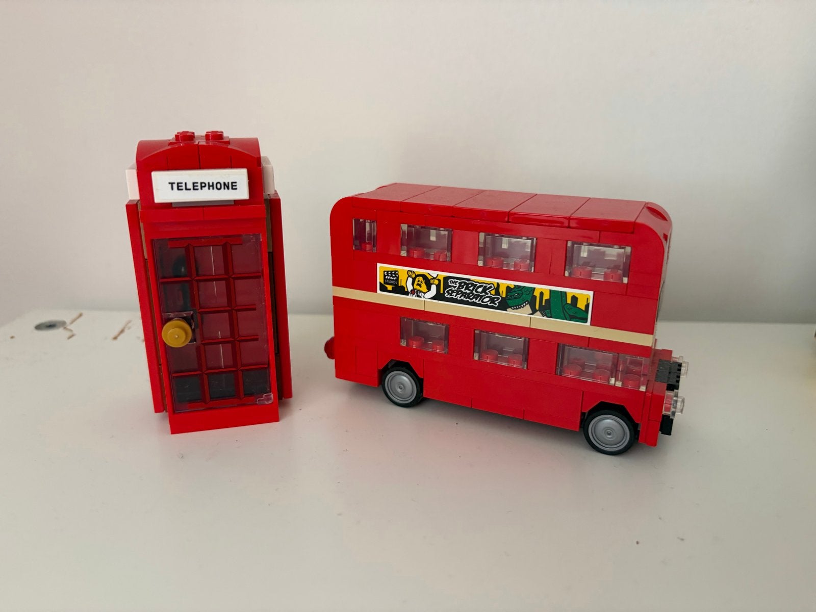 Lego London Bus & Telefooncel - London set, Ophalen of Verzenden, Gebruikt, Overige merken