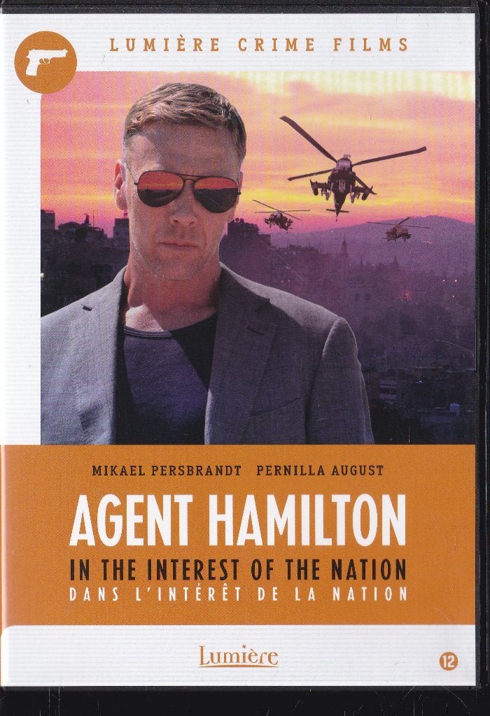 Agent Hamilton ֎ 2012, Mikael Persbrandt, Pernilla August, Scandinavië, Misdaad, Ophalen of Verzenden, Zo goed als nieuw