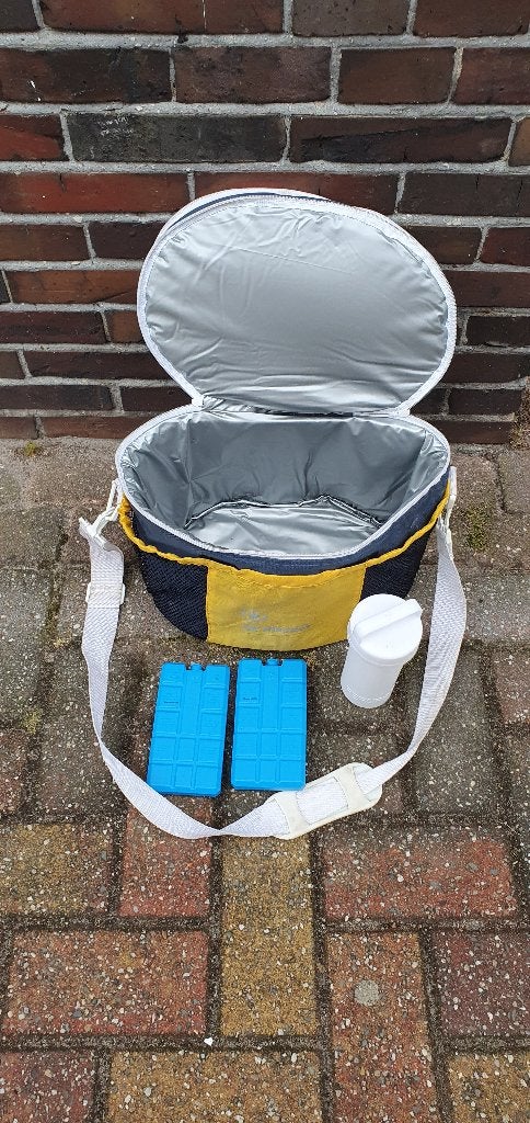 te koop dikke koeltas met koel elementen 35 x 24 x 26 cm, Ophalen of Verzenden, Nieuw, Koeltas, Koelelement