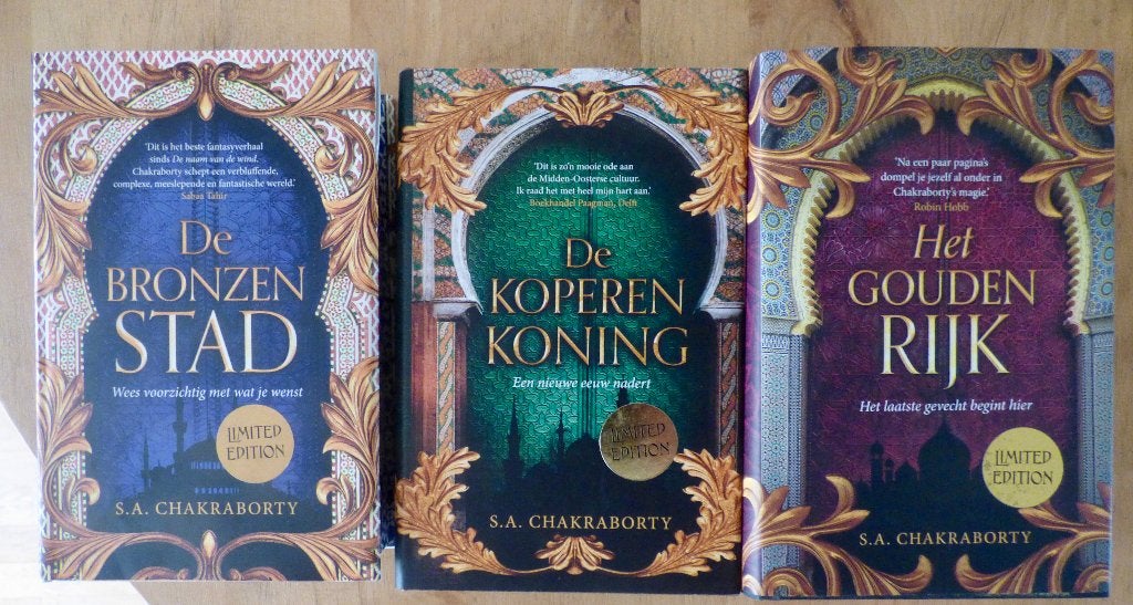 Trilogie van de bronzen stad van Chakraborty, Boeken, Fantasy, Ophalen of Verzenden, Zo goed als nieuw, Chakraborty