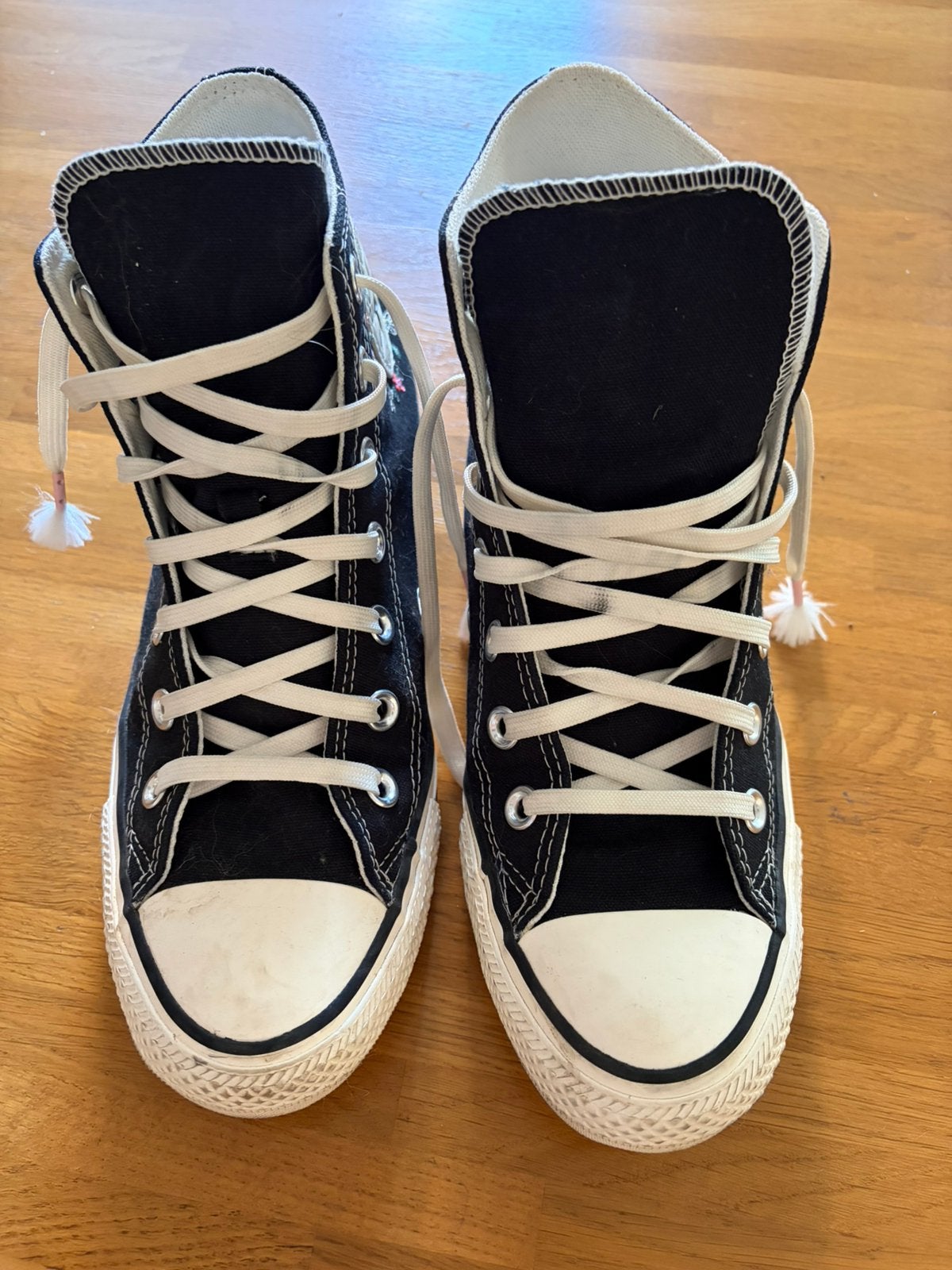 Converse ALL STARS maat 39 NIEUW, Zwart, Ophalen of Verzenden, Sneakers of Gympen, Zo goed als nieuw