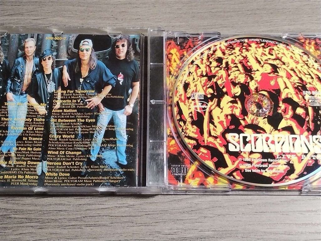 Scorpions ‎– Live Bites, Cd's en Dvd's, Ophalen of Verzenden, Zo goed als nieuw