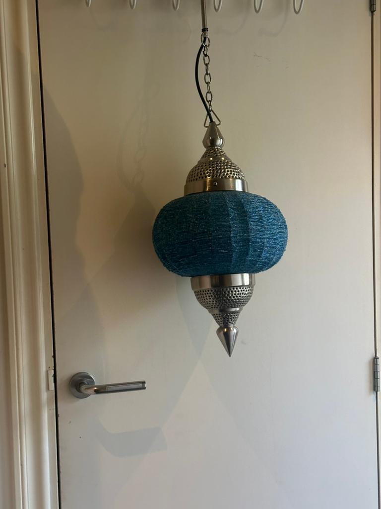 Oosterse hanglamp, Ophalen of Verzenden, Zo goed als nieuw, Oosters