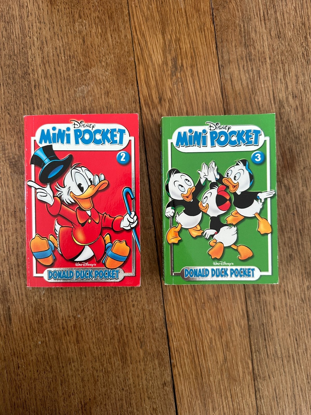 Donald Duck mini pocket 2 & 3, Ophalen of Verzenden, Zo goed als nieuw, Fictie algemeen