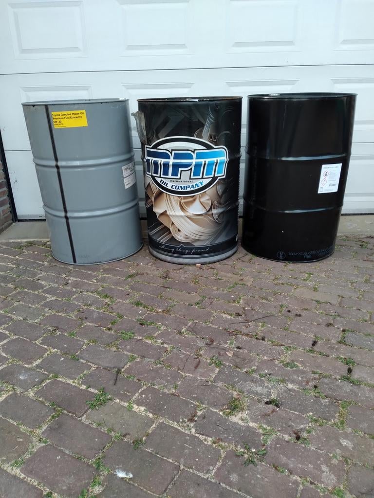 Olie tonen 200l, Tuin en Terras, Vuurkorven, Ophalen