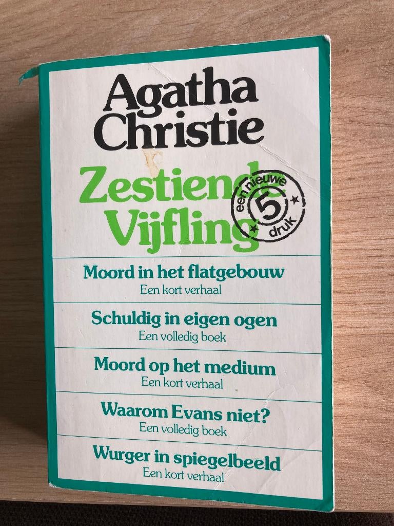 boek Agatha Christie, Boeken, Detectives, Ophalen of Verzenden, Gelezen