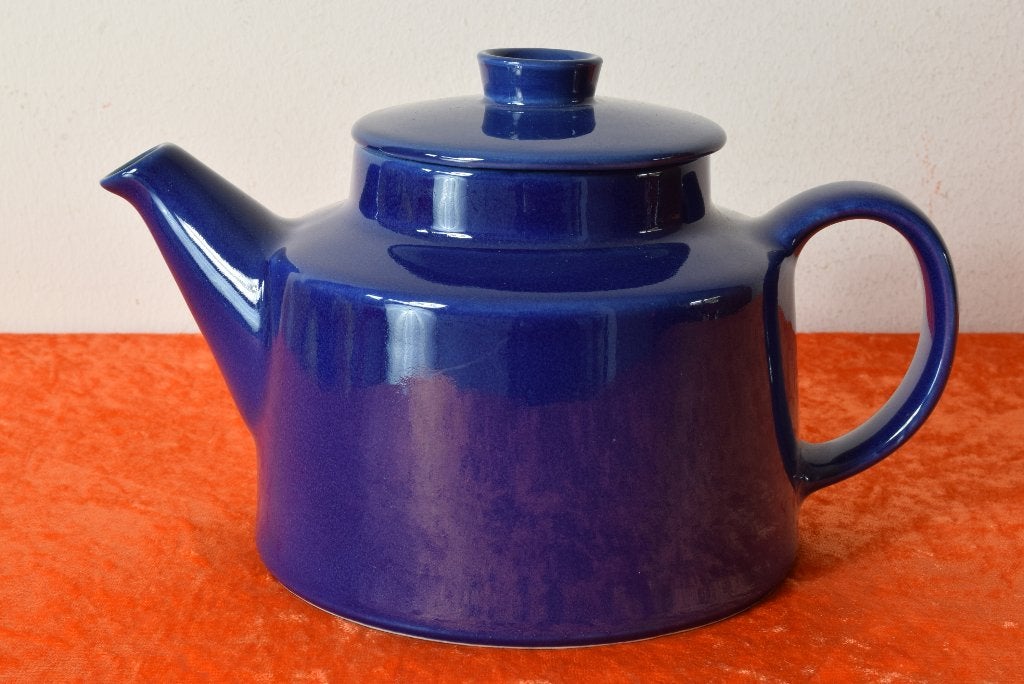 Retro vintage jaren 50 Arabia Teema theepot - Kaj Franck, Arabia, Vintage, Ophalen of Verzenden, Zo goed als nieuw