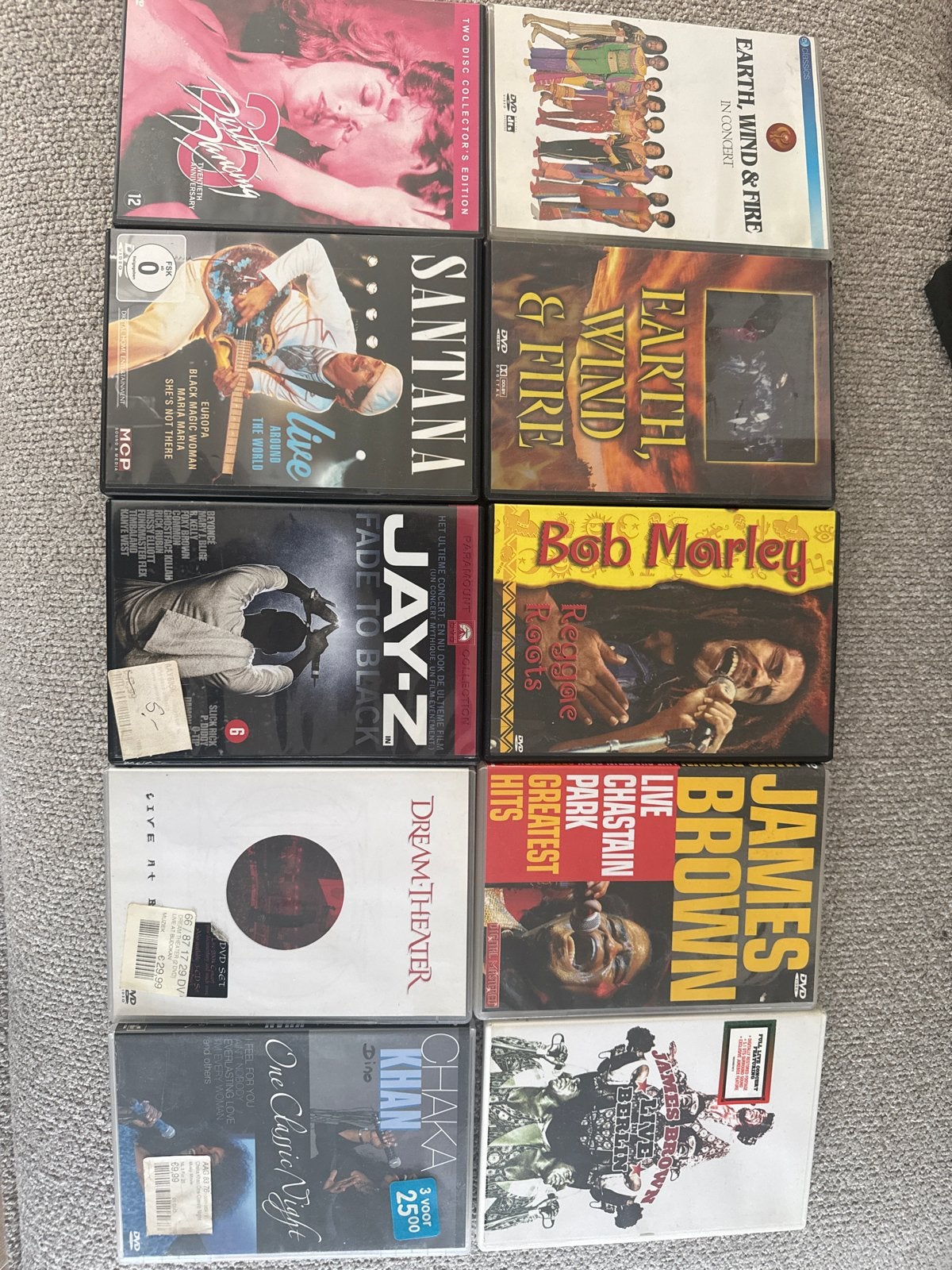 Diverse muziek DVD's, Cd's en Dvd's, Ophalen, Alle leeftijden, Zo goed als nieuw, Concert