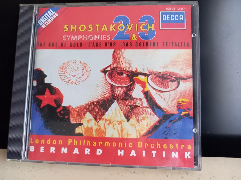 Shostakovich Symphonie 2 & 3 London Philharmonic B. Haiting, Ophalen of Verzenden, Modernisme tot heden, Zo goed als nieuw, Overige typen