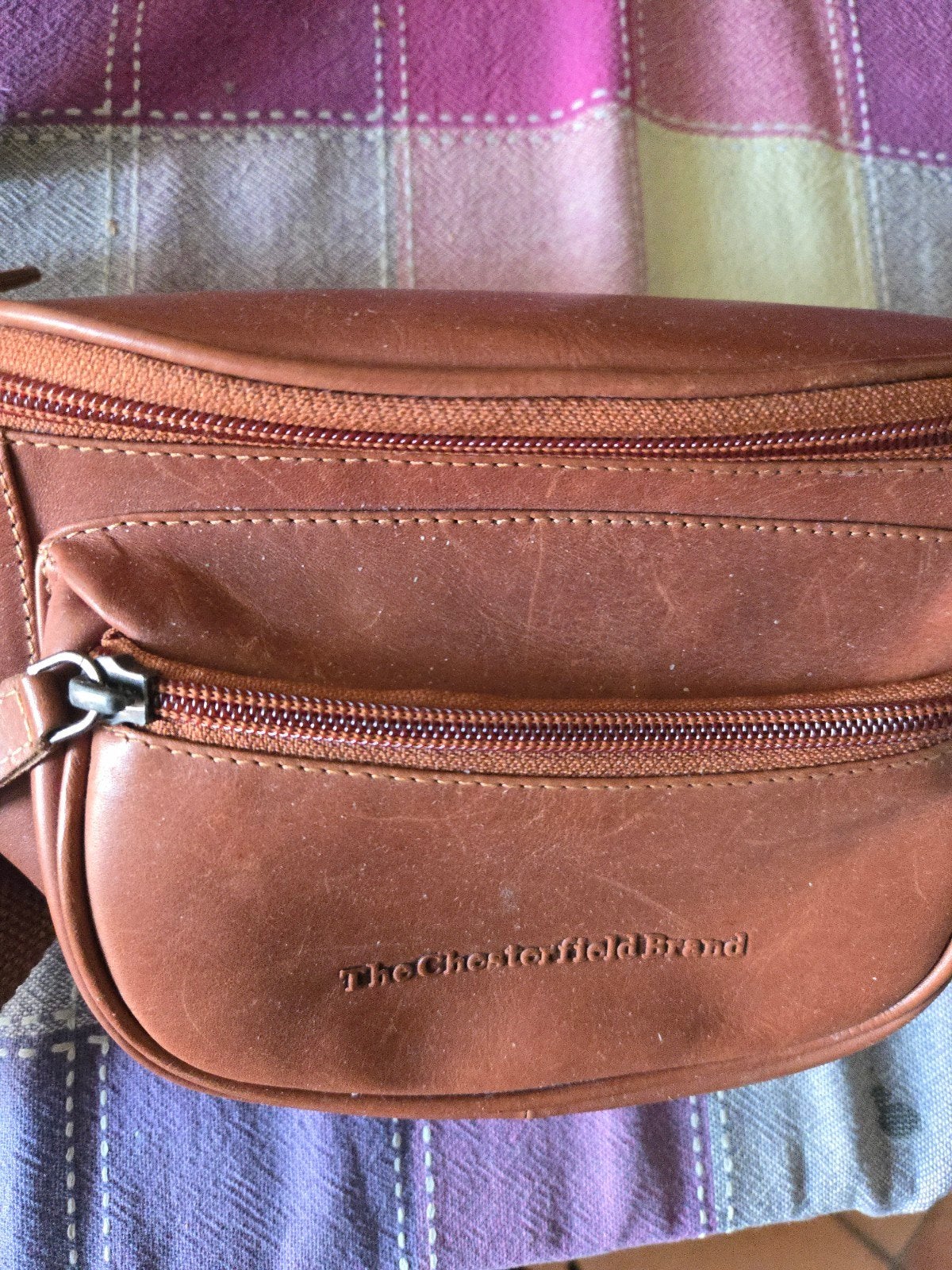 Leren heuptas The Chesterfield Brand, Sieraden, Tassen en Uiterlijk, Bruin, Zo goed als nieuw, Leer, Ophalen