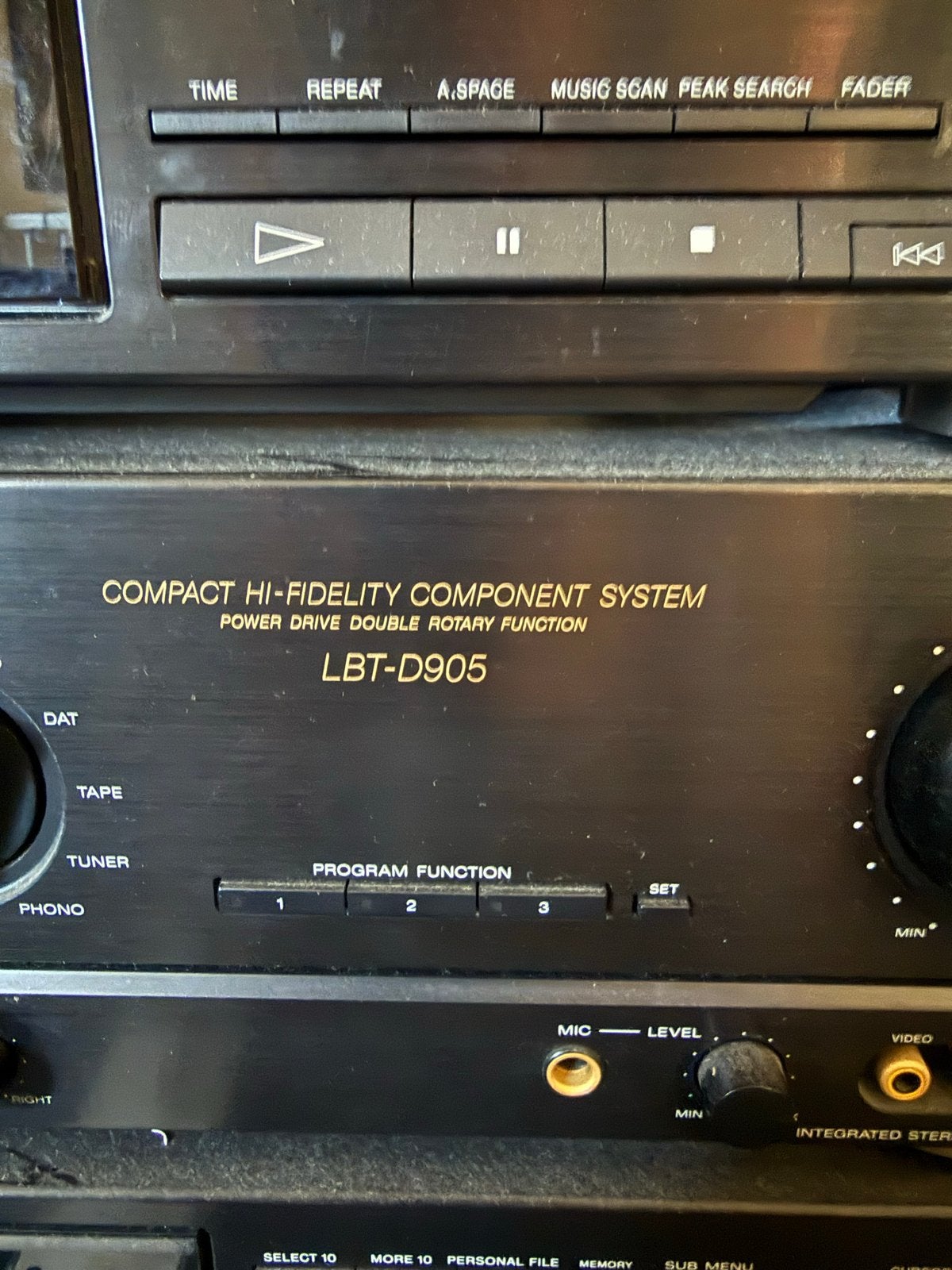 Sony LBT-D905 Compact Hi-Fi Component Systeem, Gebruikt, Sony, Cd-speler, Losse componenten