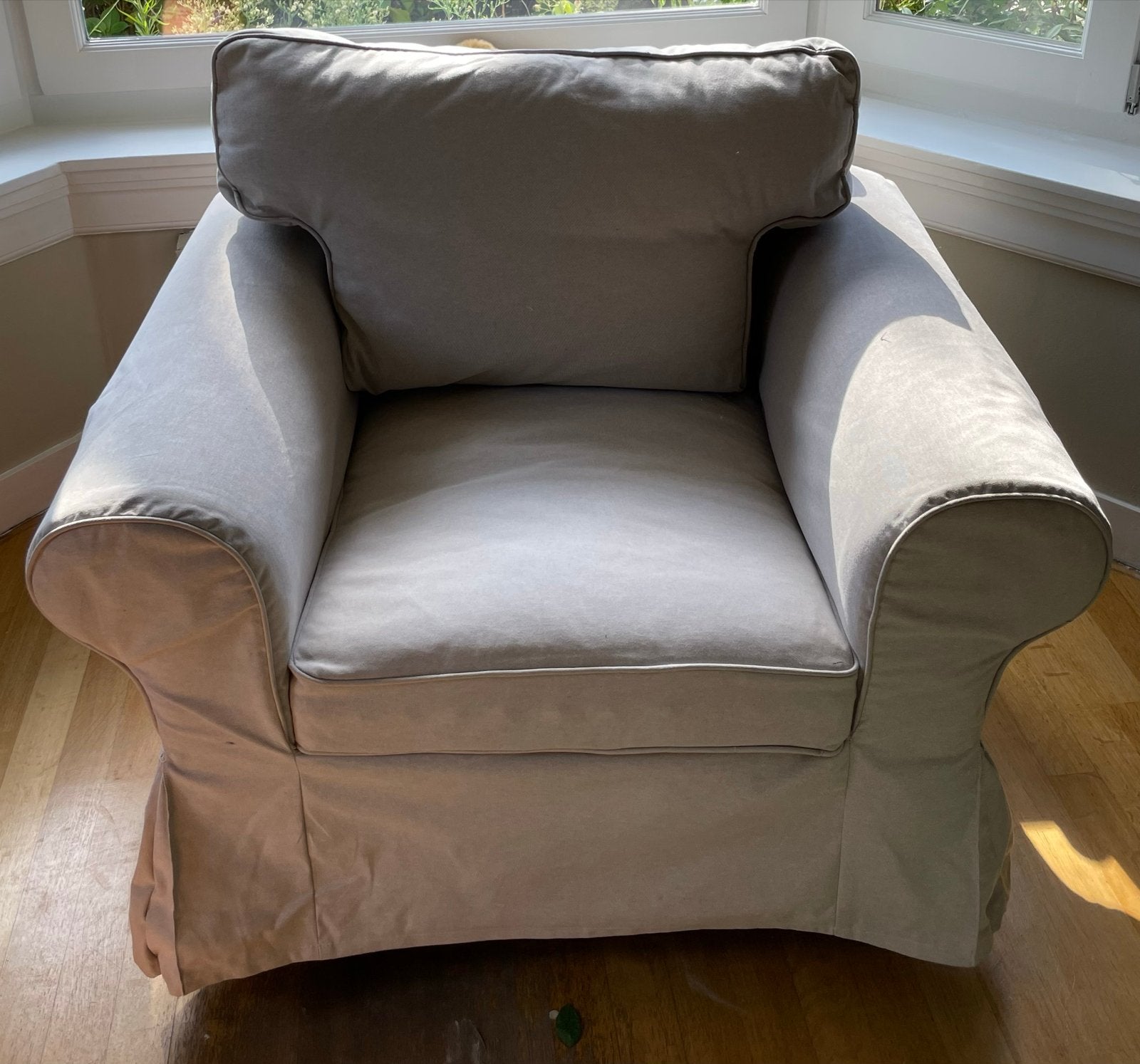 IKEA Ektorp fauteuil gratis op te halen, Huis en Inrichting, Fauteuils, Ophalen, Gebruikt, Stof, 75 tot 100 cm