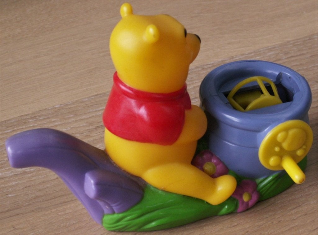 Disney bellenblaas apparaat Winnie the Pooh, Verzamelen, Disney, Ophalen of Verzenden, Overige figuren, Zo goed als nieuw, Beeldje of Figuurtje
