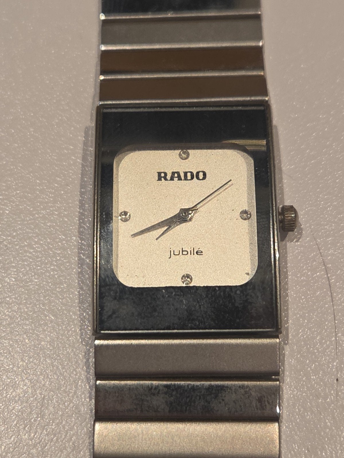 Rado Jubile unisex horloge, Sieraden, Tassen en Uiterlijk, Overige merken, Staal, Gebruikt, Staal