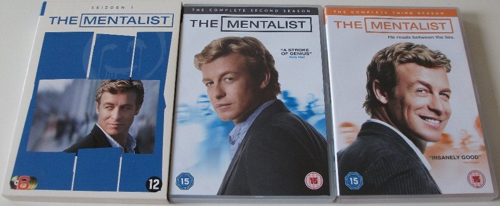 Dvd *** MENTALIST *** Seizoen 1 + 2 + 3, Vanaf 12 jaar, Ophalen of Verzenden, Zo goed als nieuw, Drama