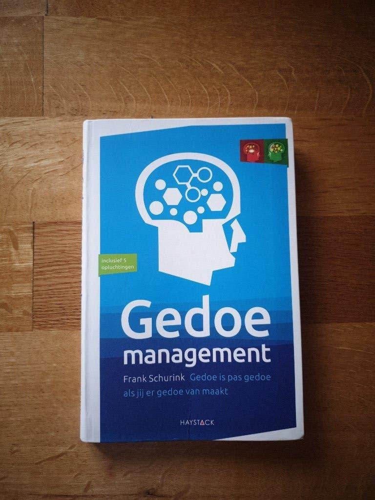 Gedoe Management, Ophalen of Verzenden, Alpha, Zo goed als nieuw, HBO