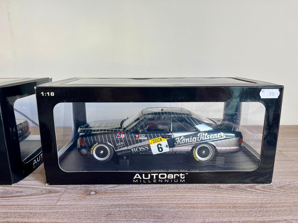 Mercedes 500 Sec AMG Autoart, Ophalen of Verzenden, Nieuw, Auto, Autoart