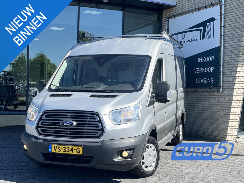 Ford Transit 290 2.2 TDCI L2H2*NAVI*CRUISE*CAM*A/C*HAAK*3PER, Auto's, Euro 5, Gebruikt, 4 cilinders, Bedrijf