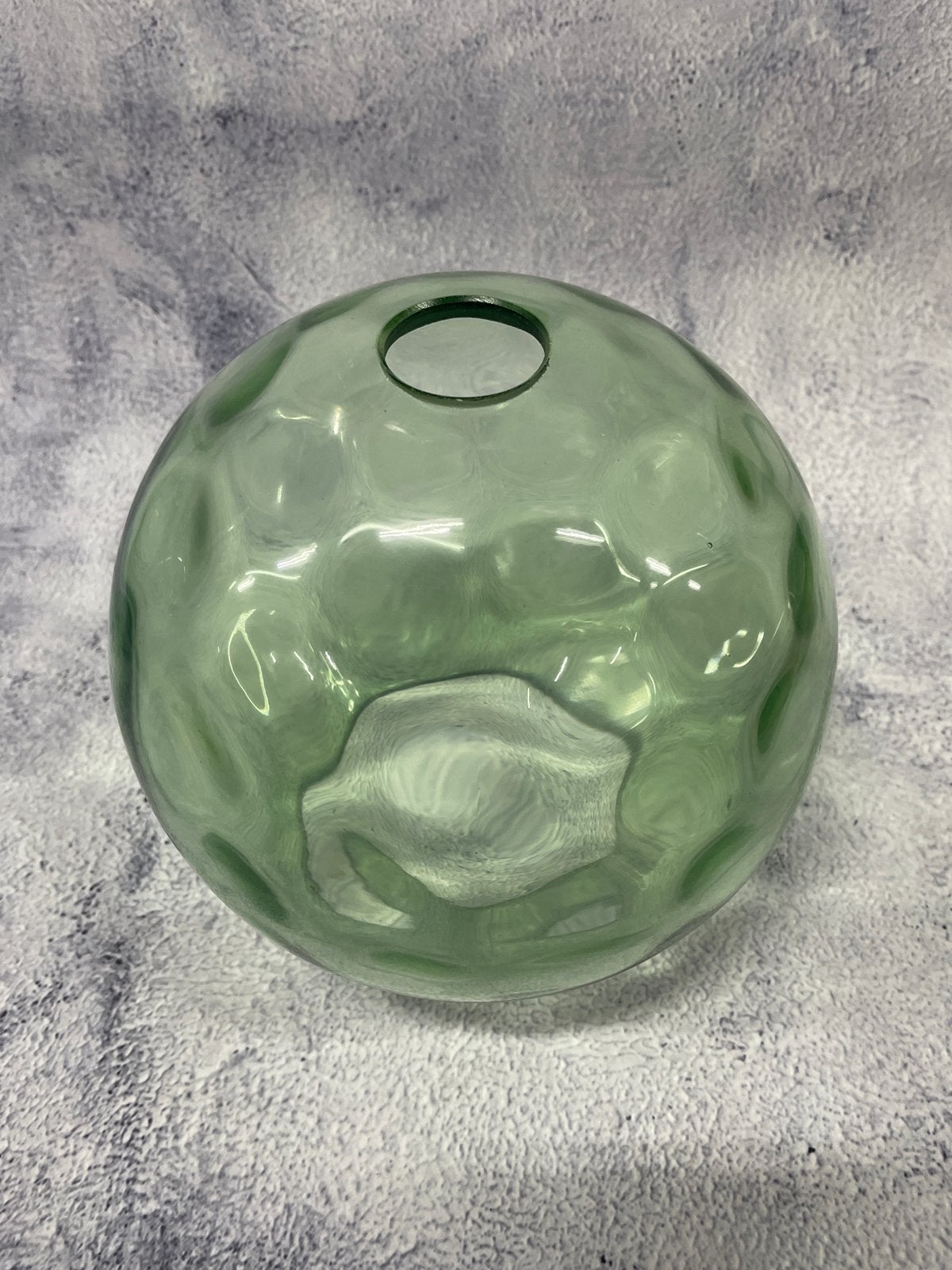 Made Ilaria Hanglamp Glazen Bol 16 cm Groen, Huis en Inrichting, Ophalen of Verzenden, Zo goed als nieuw, Glas