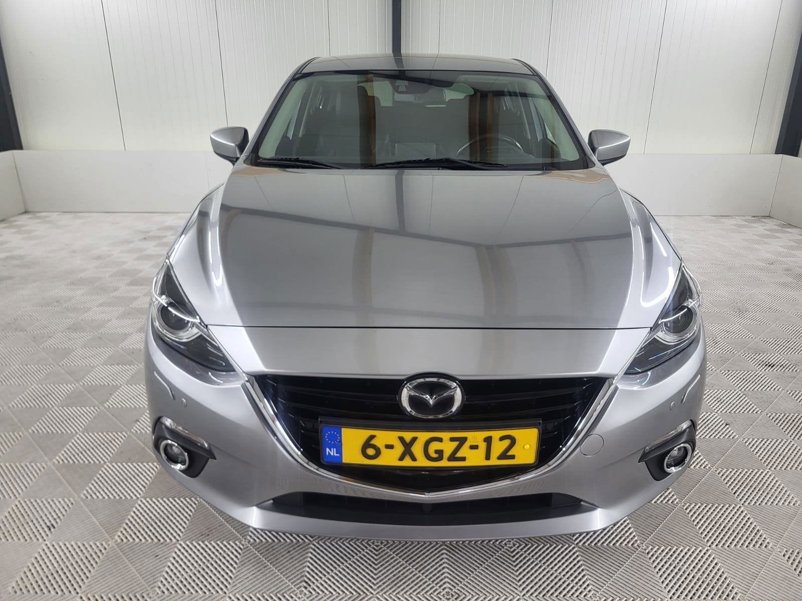 Mazda 3 2.0 GT-M, Leder, Navigatie, Parkeersensoren Bose sou, Auto's, Mazda, Voorwielaandrijving, Gebruikt, Zwart, 4 cilinders