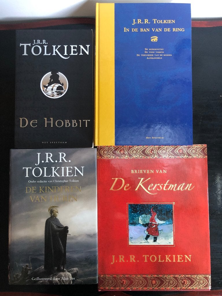 J.R.R. Tolkien set van 4 boeken, Ophalen of Verzenden, Zo goed als nieuw, J.R.R. Tolkien