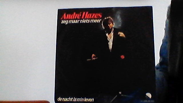 andre hazes jukebox single zeg maar niets meer uit 1981 zgn, Cd's en Dvd's, Ophalen of Verzenden, Zo goed als nieuw, Nederlandstalig