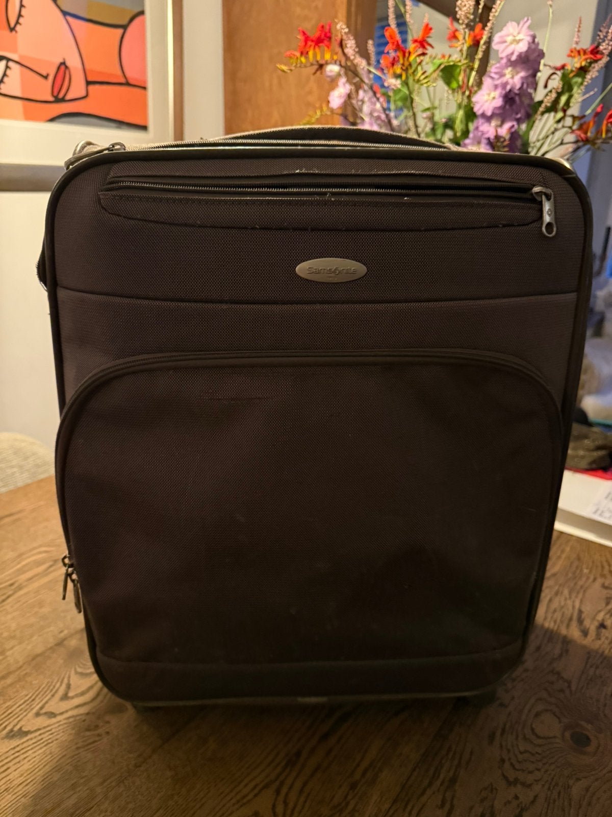 Samsonite handbagage koffer, Ophalen, Gebruikt, Hard kunststof, 50 tot 60 cm