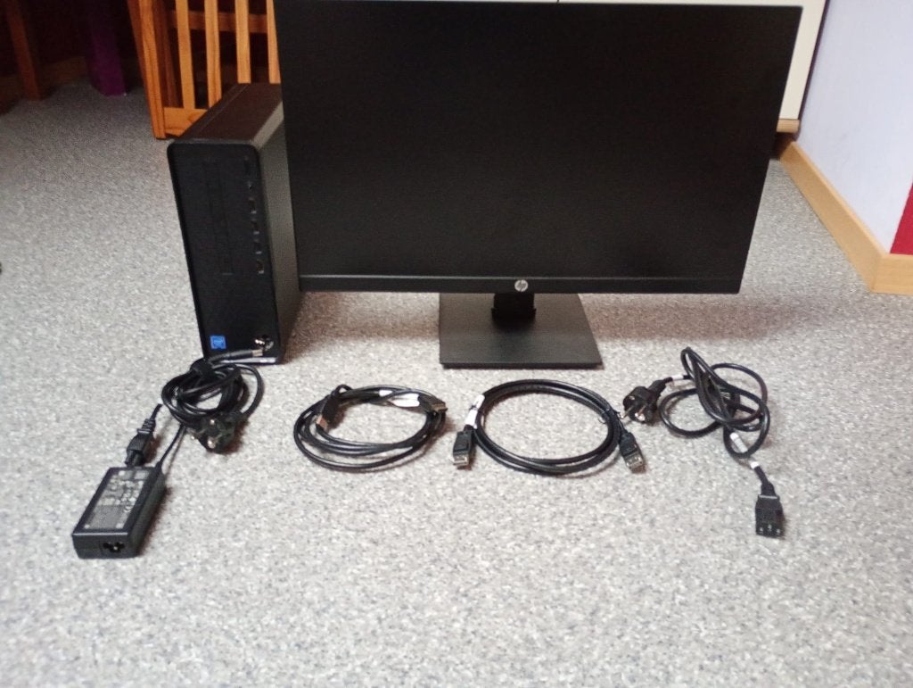 HP Slim Desktop s01-aF2xxx, Ophalen, Hp, HDD, Intel J4025