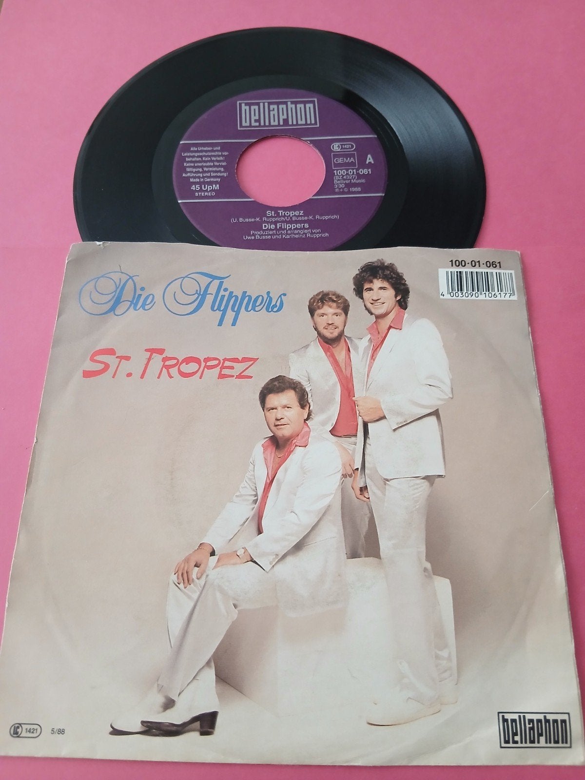 VINYL SINGLE  DIE FLIPPERS  1988, Verzenden, Zo goed als nieuw, Schlager