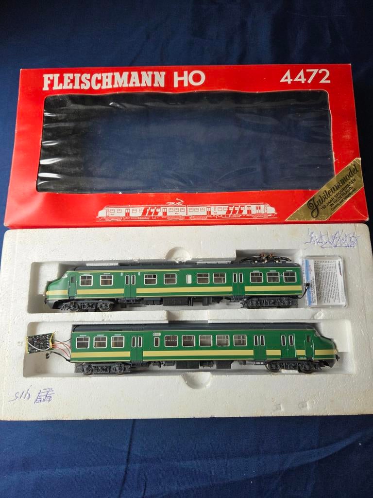 Jubileummodel Fleischmann 4472 Plan V Groen, Hobby en Vrije tijd, Gelijkstroom, Fleischmann, Wagon, Ophalen of Verzenden