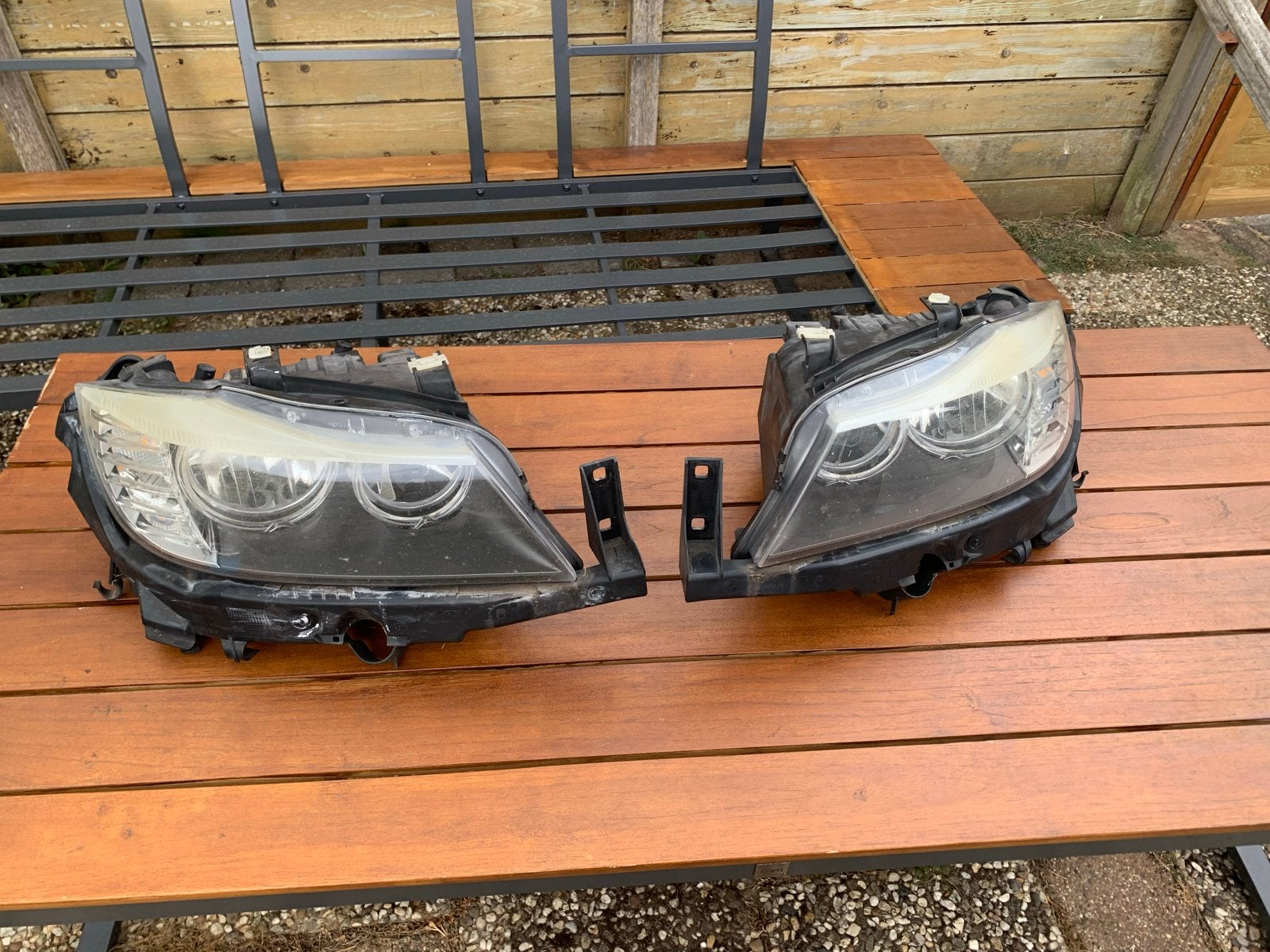 BMW 3 serie E91 Koplampen Set (Links & Rechts), Auto-onderdelen, Verlichting, Ophalen of Verzenden, Gebruikt, BMW