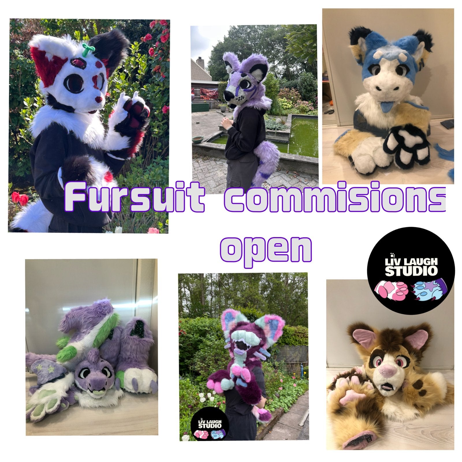 Fursuit commisions, Ophalen of Verzenden, Zo goed als nieuw