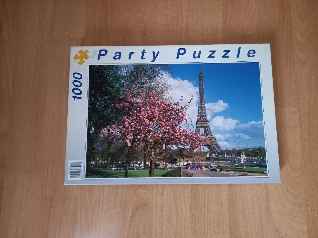 Te koop Party puzzel 1000 stukjes, Ophalen of Verzenden, 500 t/m 1500 stukjes, Zo goed als nieuw, Legpuzzel
