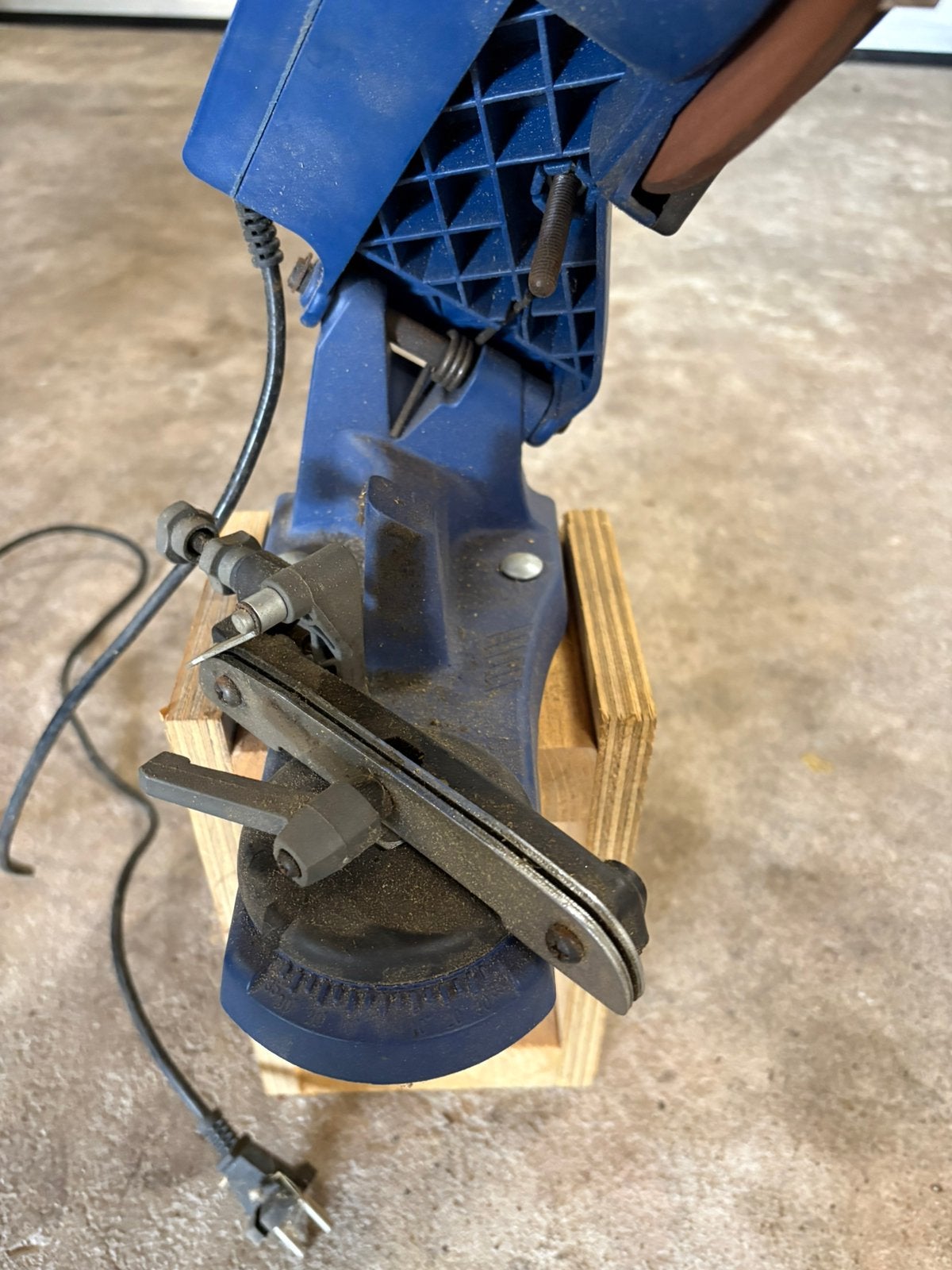 Einhell ketting slijper, Ophalen, Gebruikt
