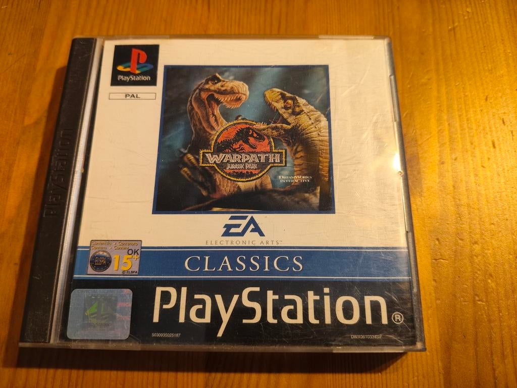 Jurassic Park Warpath, Spelcomputers en Games, Games | Sony PlayStation 1, Avontuur en Actie, 1 speler, Ophalen of Verzenden, Zo goed als nieuw