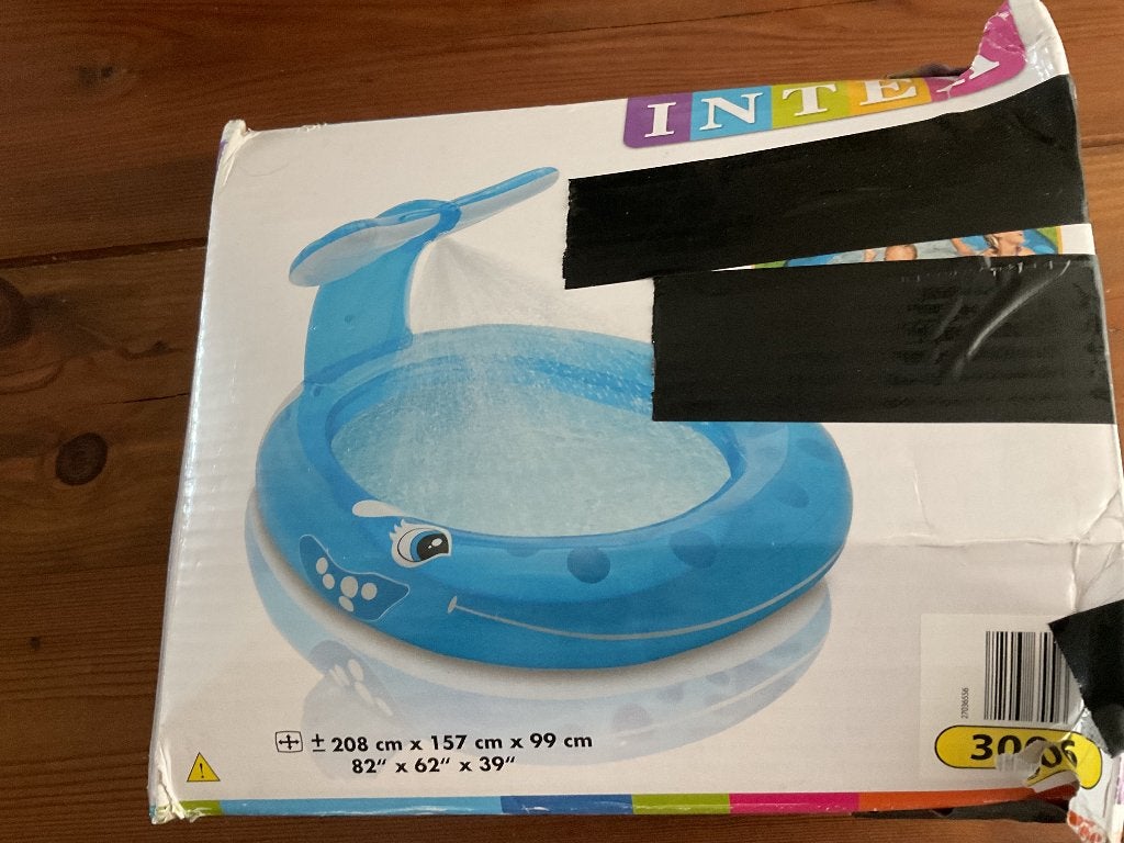 Buitenbad kinderen, Ophalen, Gebruikt, Minder dan 80 cm, Opblaaszwembad