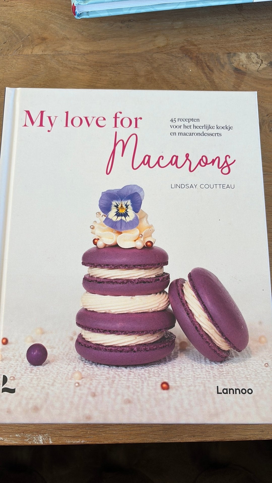 Lindsay Coutteau - My love for macarons, Boeken, Ophalen of Verzenden, Zo goed als nieuw, Lindsay Coutteau
