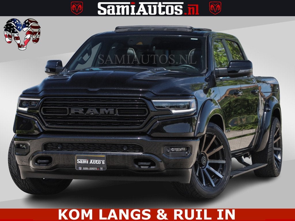 Dodge Ram LIMITED HULK | 5.7 V8 402PK " HEMI | HUD | LUCHTVE, Auto's, Automaat, 5654 cc, Met garantie (alle), 402 pk