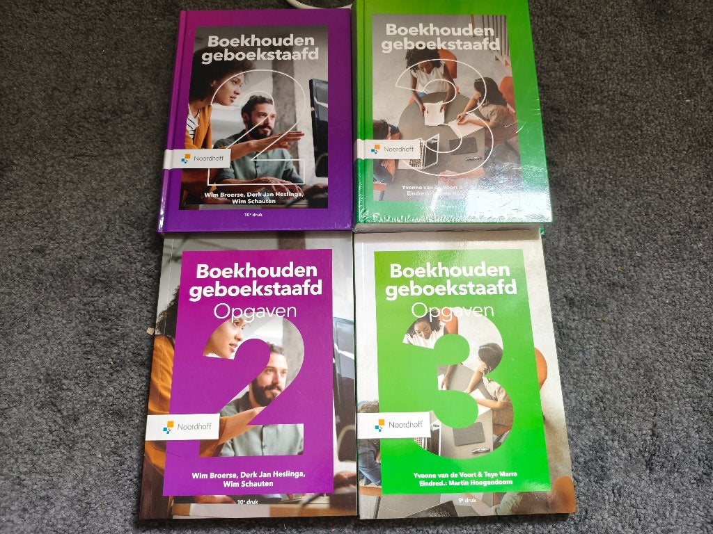 Boekhouden geboekstaafd 2 + 3, Ophalen of Verzenden, Beta, Nieuw, HBO