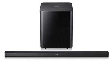 Samsung HW-F550 soundbar met subwoofer, Ophalen, Met externe subwoofer, Gebruikt
