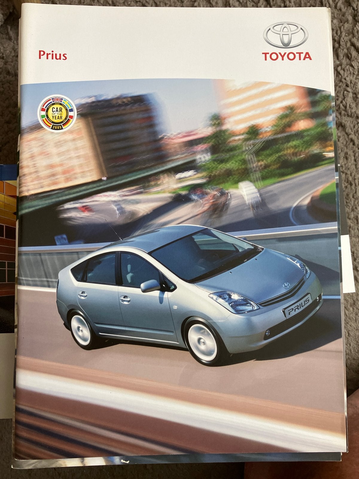 Toyota Prius Brochure (2005) - Car of the Year, Ophalen of Verzenden, Zo goed als nieuw, Toyota