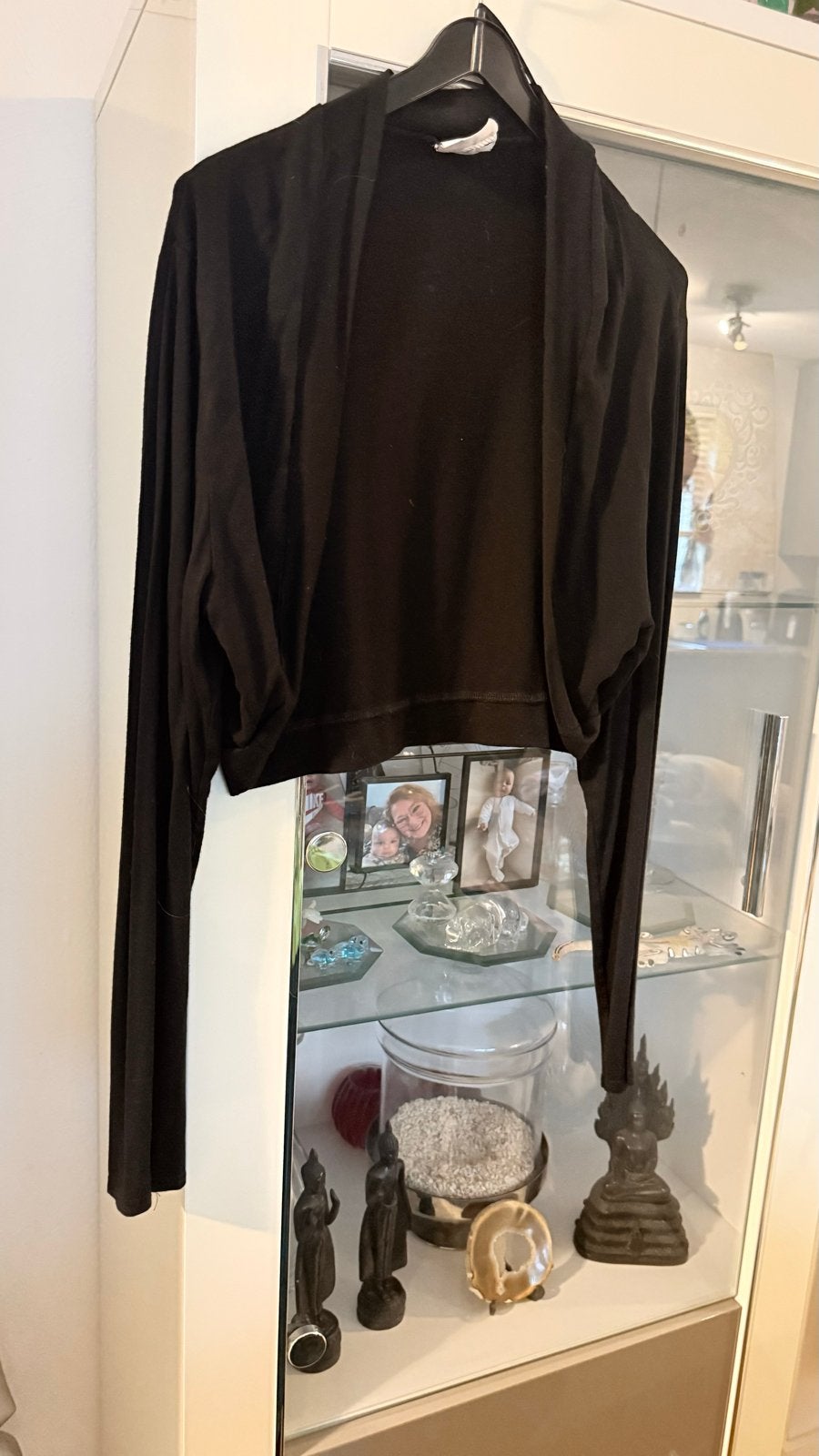 Zwart bolero vestje Yessica, maat 42, Ophalen of Verzenden, Zo goed als nieuw, Maat 42/44 (L), Zwart