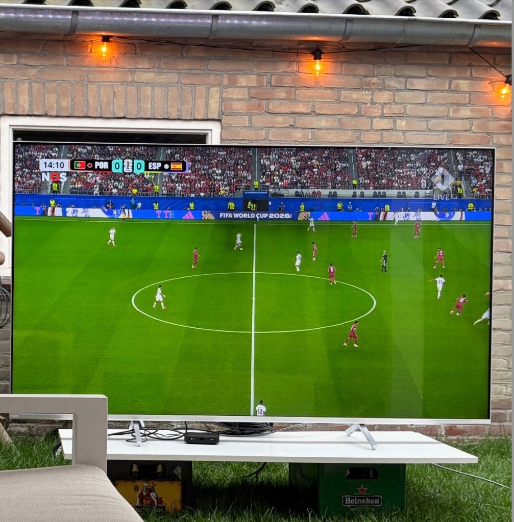 Philips 75 inch Ambilight Smart TV - Klein defect, Audio, Tv en Foto, Televisies, Ophalen, Philips, Gebruikt, 50 Hz