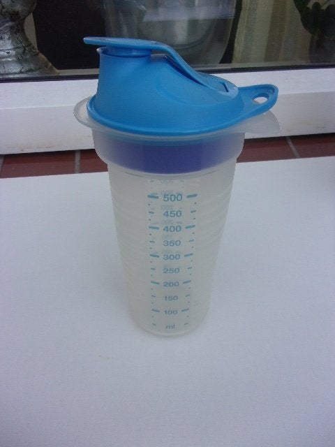 tupperware shaker nieuw, Blauw, Overige typen, Nieuw, Ophalen of Verzenden