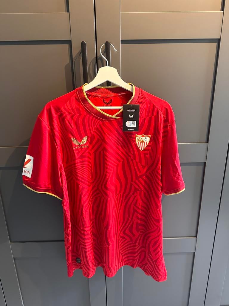 Sevilla FC shirt - L. Ocampos | NIEUW 2XL, Maat XS of kleiner, Ophalen of Verzenden, Zo goed als nieuw, Shirt