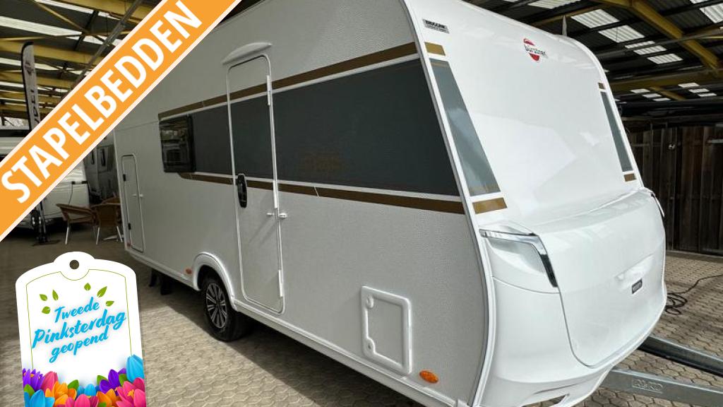 Bürstner B66 480 TK STAPELBEDDEN 1600 KG, Caravans en Kamperen, Caravans, Overige typen, Bedrijf, Bürstner, 5 tot 6 meter